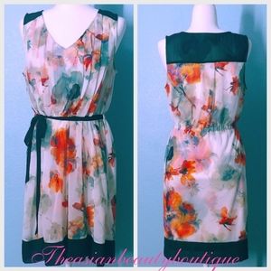 Vera Wang Floral Dress